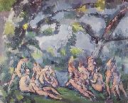 Paul Cezanne The Bathers china oil painting artist